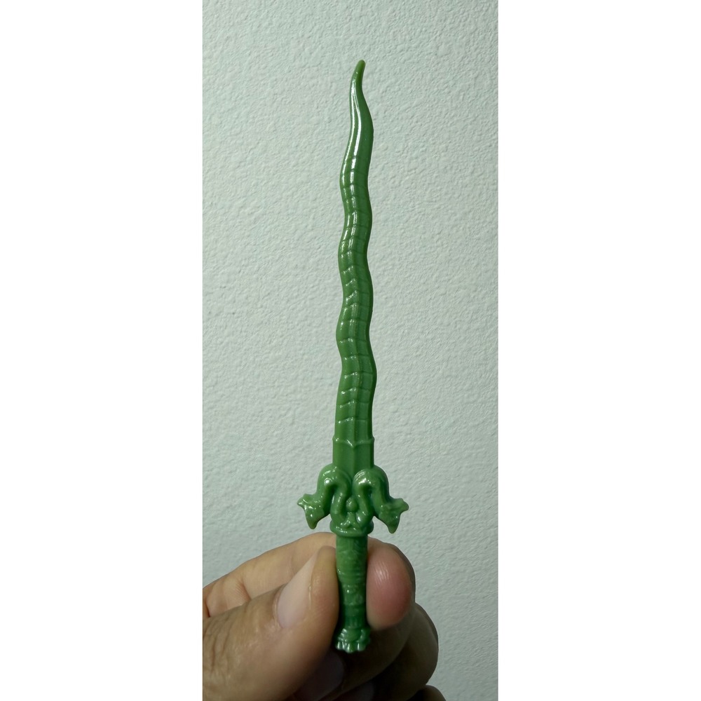 Mattel MOTU Origins Reptilax Green Snake Sword Weapon Accessory Replacement